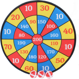 Jonotoys Dartbord Met Klittenband 4-delig 36 Cm