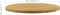 vidaXL - Tafelblad - rond - 44 - mm - 900 - mm - massief - eikenhout