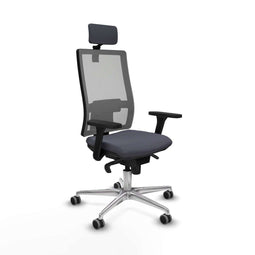 Bureaustoel Piqueras y Crespo 3D086G2 Donker grijs