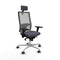Bureaustoel Piqueras y Crespo 3D086G2 Donker grijs
