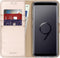 Accezz Samsung Galaxy S9 - Wallet Softcase Bookcase - 3 pashouders - goud