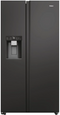Haier HSW79F18DIPT - Amerikaanse Koelkast - 601 liter - Zwart