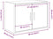 vidaXL - Garagewandkasten - 2 - st - spaanplaat - zwart