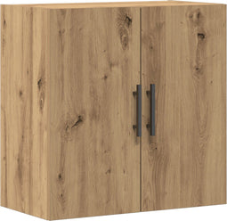 vidaXL - Wandkast - Artisan - Eiken - 60x31,5x60 - cm - Gelaagd - Hout