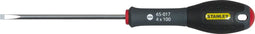 Stanley FatMax - Schroevendraaier Parallel 4 mm - Ergonomische handgreep - Kleurcode Rood