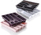 AVOID® Bestekbak Klein - Compacte Besteklade Organizer - Duurzaam Kunststof - 31x26 cm - Grijs