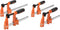 JORGENSEN 2391335 Set van 4 middelzware stalen klemmen (2 - 15 cm, 2 - 30 cm) Spanbreedte (max.):30 mm Afmeting, lengte