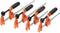 JORGENSEN 2391335 Set van 4 middelzware stalen klemmen (2 - 15 cm, 2 - 30 cm) Spanbreedte (max.):30 mm Afmeting, lengte