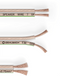 Oehlbach Luidsprekerkabel 2 x 0,75 mm² - Minihaspel 10 meter - Zuurstofvrij koper