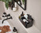 Joseph Joseph Badkamer organizer - Zwart - 5 compartimenten