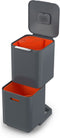 Joseph Joseph Intelligent Waste Prullenbak Totem 2.0 Compact Recycler - 40 l - Grafiet
