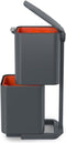 Joseph Joseph Intelligent Waste Prullenbak Totem 2.0 Compact Recycler - 40 l - Grafiet