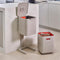 Joseph Joseph Intelligent Waste Prullenbak Totem 2.0 Compact Recycler - 40 l - Stone