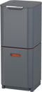 Joseph Joseph Intelligent Waste Prullenbak Totem 2.0 Compact Recycler - 40 l - Grafiet