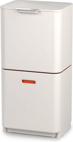 Joseph Joseph Intelligent Waste Prullenbak Totem Max - 60 l - Stone Wit