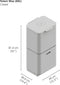 Joseph Joseph Intelligent Waste Prullenbak Totem Max - 60 l - Zilver
