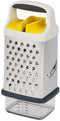 Joseph Joseph - Multi-Grip Rasp met Opvangbak - Roestvast Staal - Geel