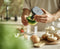 Joseph Joseph - Multi-Prep Mini Mandoline met Opvangbak - Kunststof - Groen -