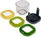 Joseph Joseph - Multi-Prep Mini Mandoline met Opvangbak - Kunststof - Groen -