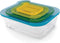 Joseph Joseph Nest Ovenschalen - Incl. Deksels - Glas - 4 Stuks