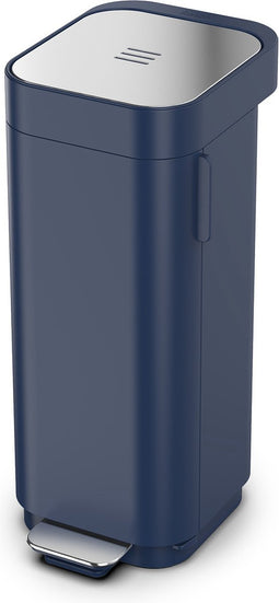Joseph Joseph - Porta Prullenbak 40 liter - Roestvast Staal - Blauw