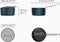 Joseph Joseph Space Rond Blauw