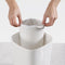 Joseph Joseph Split Prullenbak - badkamer keuken - 2 x 8L - Creme