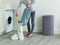 Joseph Joseph Tota Wasmand - 2 Compartimenten – Was Sorteren – 60 Liter - Grijs