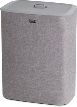 Joseph Joseph Tota Wasmand - 90 L - 2 Compartimenten - Grijs