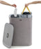 Joseph Joseph Tota Wasmand - 90 L - 2 Compartimenten - Grijs
