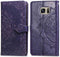 iMoshion Hoesje Geschikt voor Samsung Galaxy S7 Hoesje Met Pasjeshouder - iMoshion Mandala Bookcase - Paars