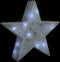 vidaXL - Kerstdecoratiesterren - 3 - st - LED - buiten - binnen - mesh - wit