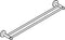 GROHE Start - Dubbele handdoekhouder - RVS look Supersteel