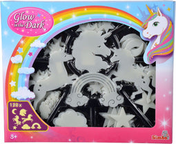 Simba Glow in the Dark Eenhoorn Set 120dlg.