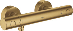 GROHE Grohtherm 1000 Cosmopolitan M - Thermostatische douchekraan - TurboStat EcoJoy - Cool sunrise geborsteld (mat goud)