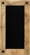 vidaXL - Spiegel - 50x50 - cm - massief - mangohout