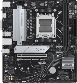 ASUS PRIME B650M-K - Micro-ATX Moederbord - AMD B650 Chipset - 96GB DDR5 Geheugen