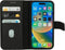 Mobiparts Leather 2 in 1 Wallet Case - Apple iPhone 14 Pro - Echt leer met uitneembare backcover - Zwart