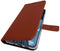 Valenta iPhone 13 Pro - Flip Cover - Echt Leer met Pasjeshouder - Bruin