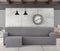 Hoes voor chaise longue met korte armleuning links Eysa TROYA Grijs 170 x 110 x 310 cm