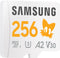 Samsung Sonic the Hedgehog PRO Plus - microSDXC 256GB - 180MB/s leessnelheid - A2-classificatie