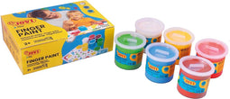Jovi Schilderen Vingers Doos 6 Boten 125 Cc Veelkleurig