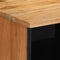 vidaXL - TV-meubel - 100x33,5x46 - cm - Massief - Acaciahout