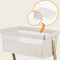 Lionelo Thomi Plus - 5-in-1 Meegroeibed - Co-Sleeper + Babybed + Box + Peuterbed + Bank - Beige (2 matrassen)