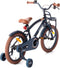 AMIGO 2Cool Jongensfiets 16 Inch - Kinderfiets voor 4 tot 6 Jaar - 100-115 cm - Blauw - met Zijwieltjes