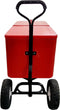 AXI Bolderwagen Cooler in Rood - Bolderkar - Koeler met wielen - 76L inhoud - Koelbox met aftapkraan