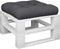 vidaXL - Palletkussen - 60x61,5x10 - cm - stof - zwart