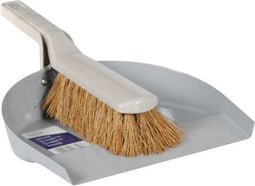 Linea Metalen Stofblik met Cocos Veger Grijs