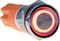 Joy-it Button12E-02 Button12E-02 Toetsschakelaar Continu Rood (Ø x l) 12 mm x 26.50 mm IK10, IP67 1 stuk(s)