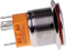 Joy-it BUTTON22A-L-RD BUTTON22A-L-RD Toetsschakelaar 250 V/AC 3 A 1x uit/aan Continu Rood (Ø x h) 24.80 mm x 35 mm IP67